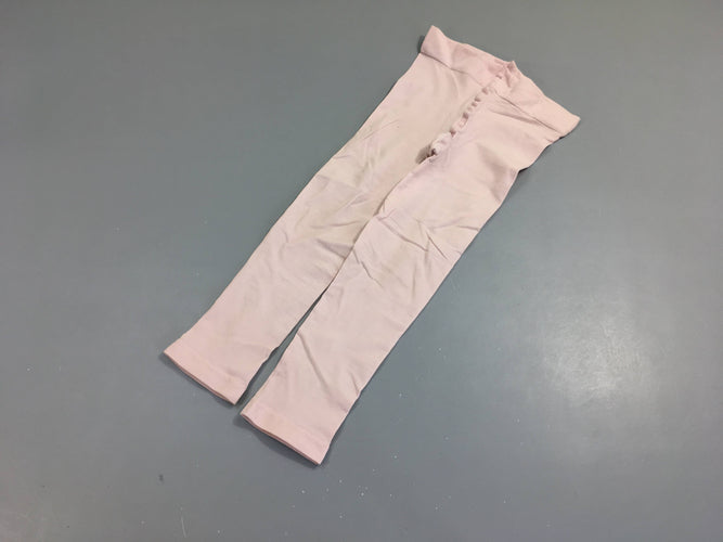 Collants nylon sans pieds rose pâle, moins cher chez Petit Kiwi