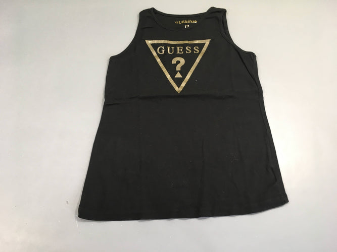 T-shirt s.m noir Guess triangle tulle, moins cher chez Petit Kiwi