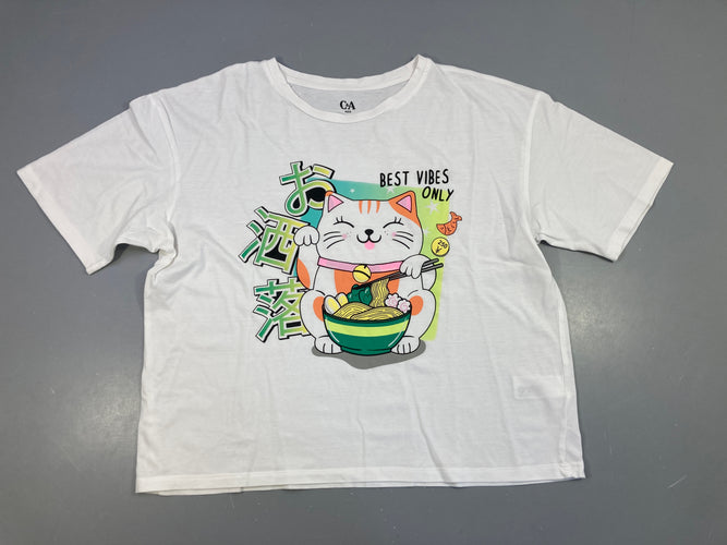 T-shirt m.c bc oversize Chat, moins cher chez Petit Kiwi