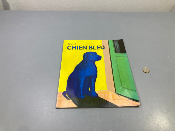 Chien Bleu, Nadoublé jerseya, couverture souple, moins cher chez Petit Kiwi