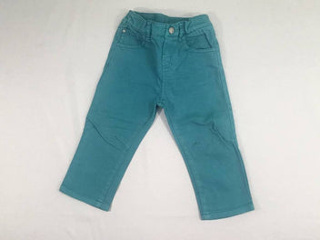 Pantacourt en Jeans turquoise
