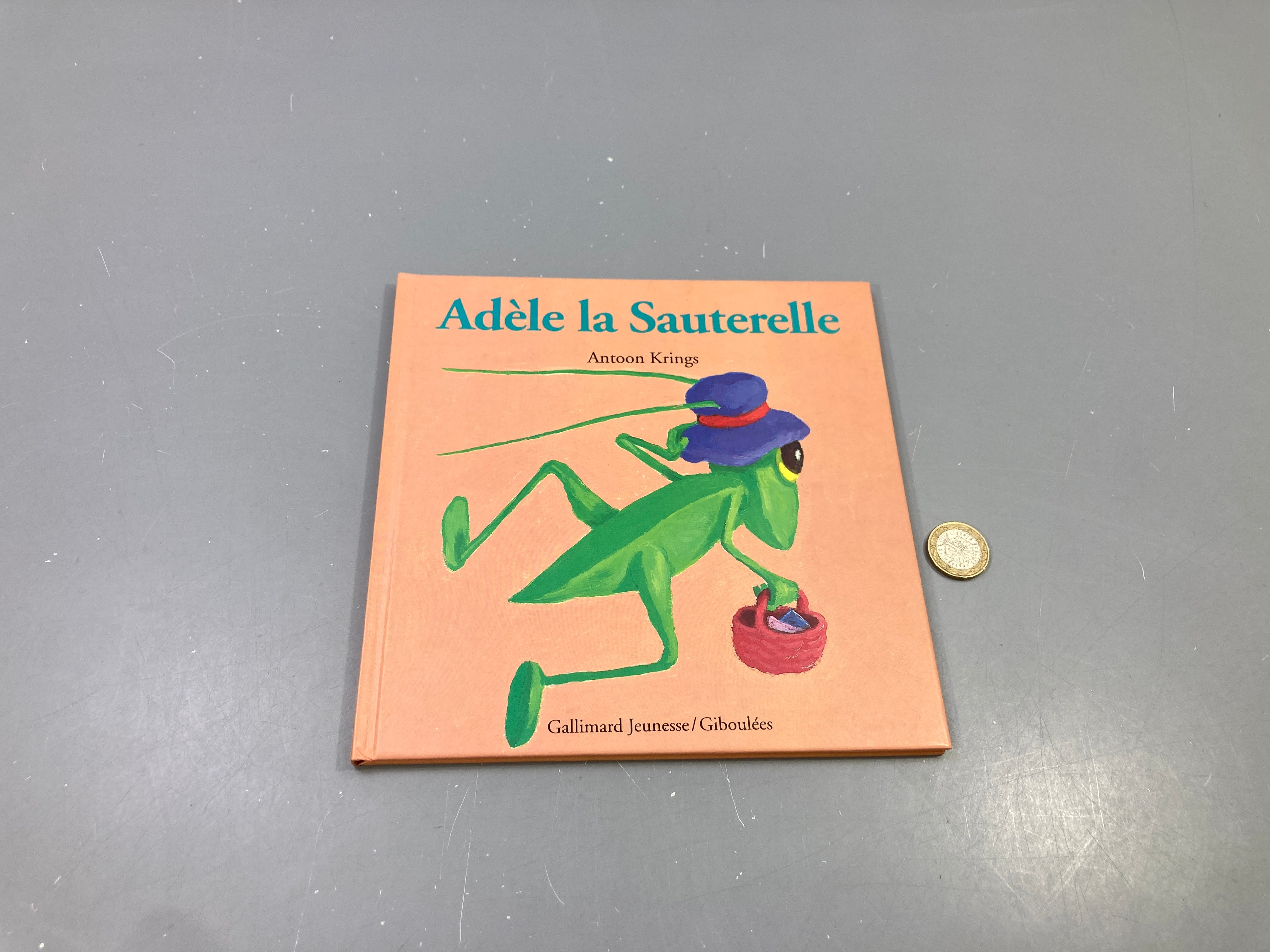 Adèle la Sauterelle, Antoon Krings, Drôles de petites bêtes, Gallimard Jeunesse/Giboulées