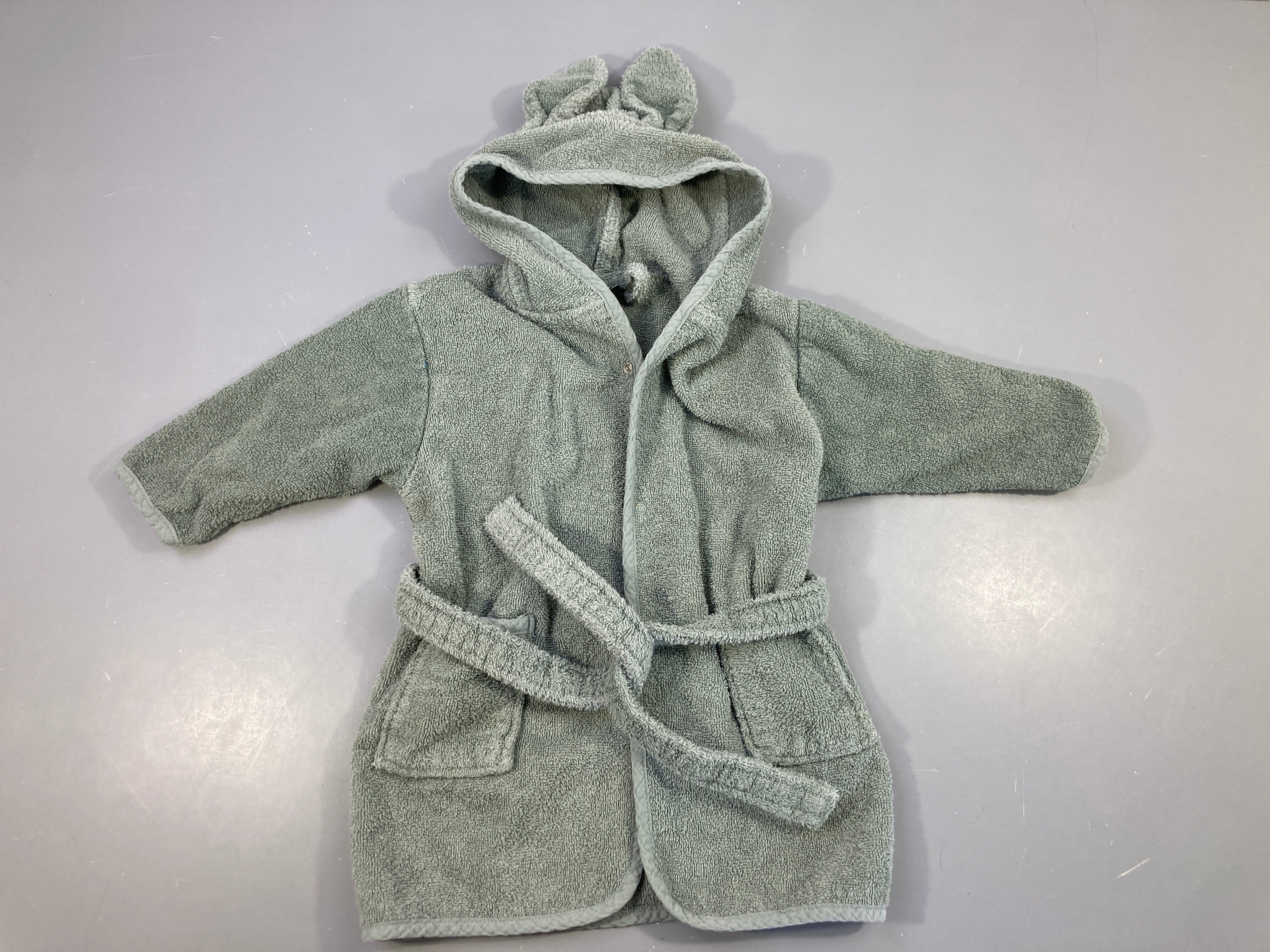 Peignoir éponge eucalyptus Jollein