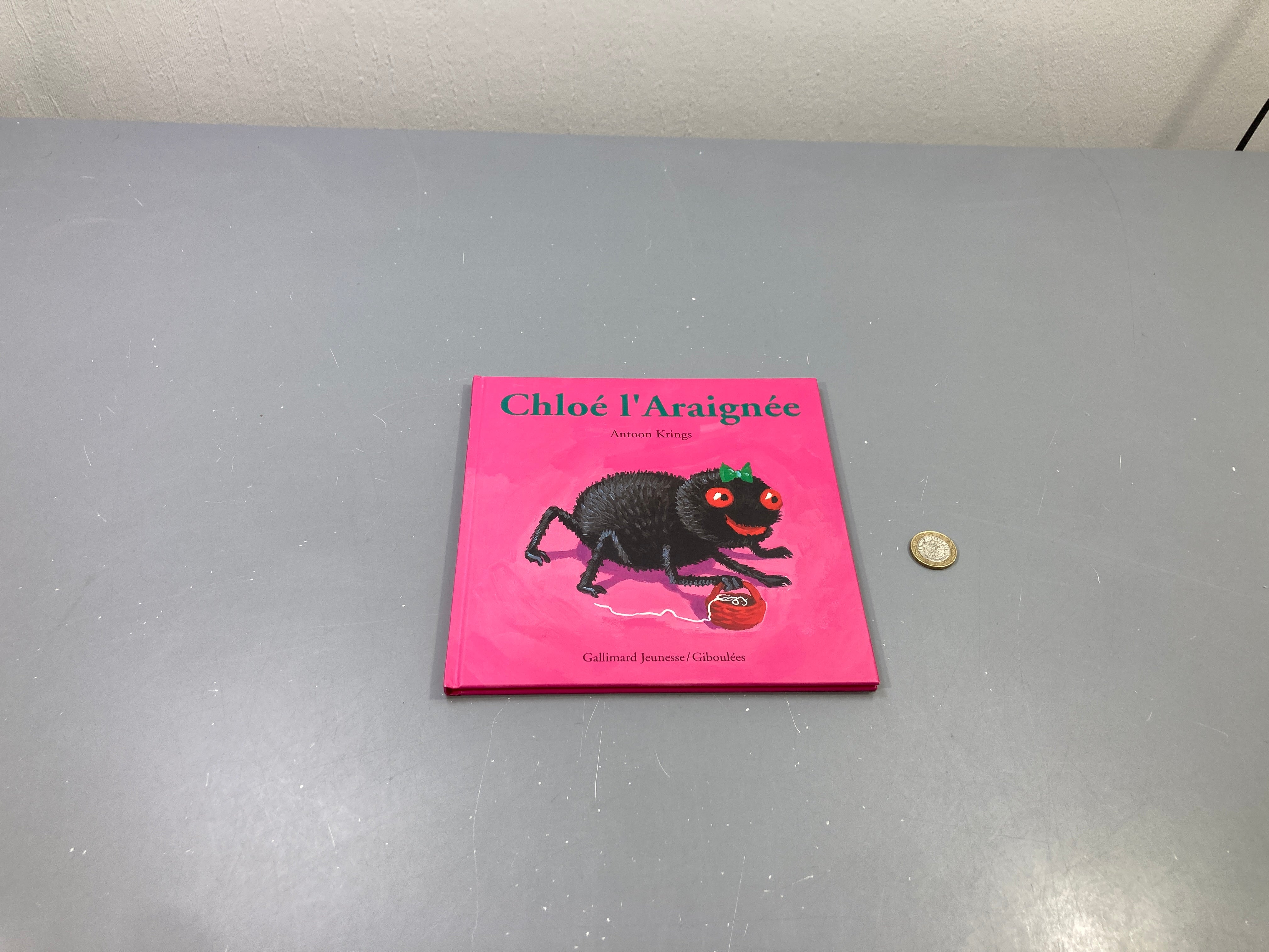 Chloé l'Araignée, Antoon Krings, Drôles de petites bêtes, Gallimard Jeunesse/Giboulées