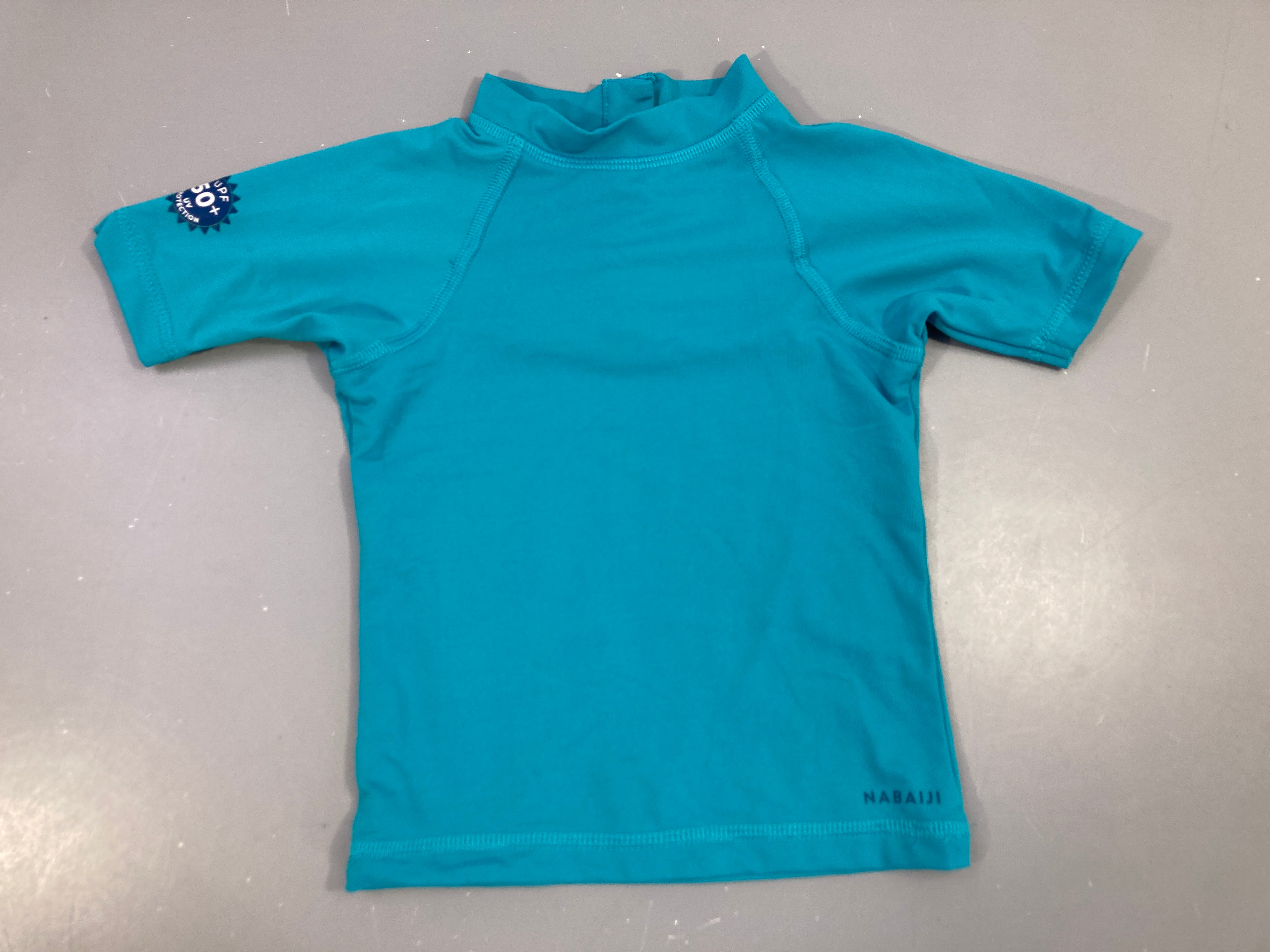 T-shirt m.c anti Uv bleu UPF50+