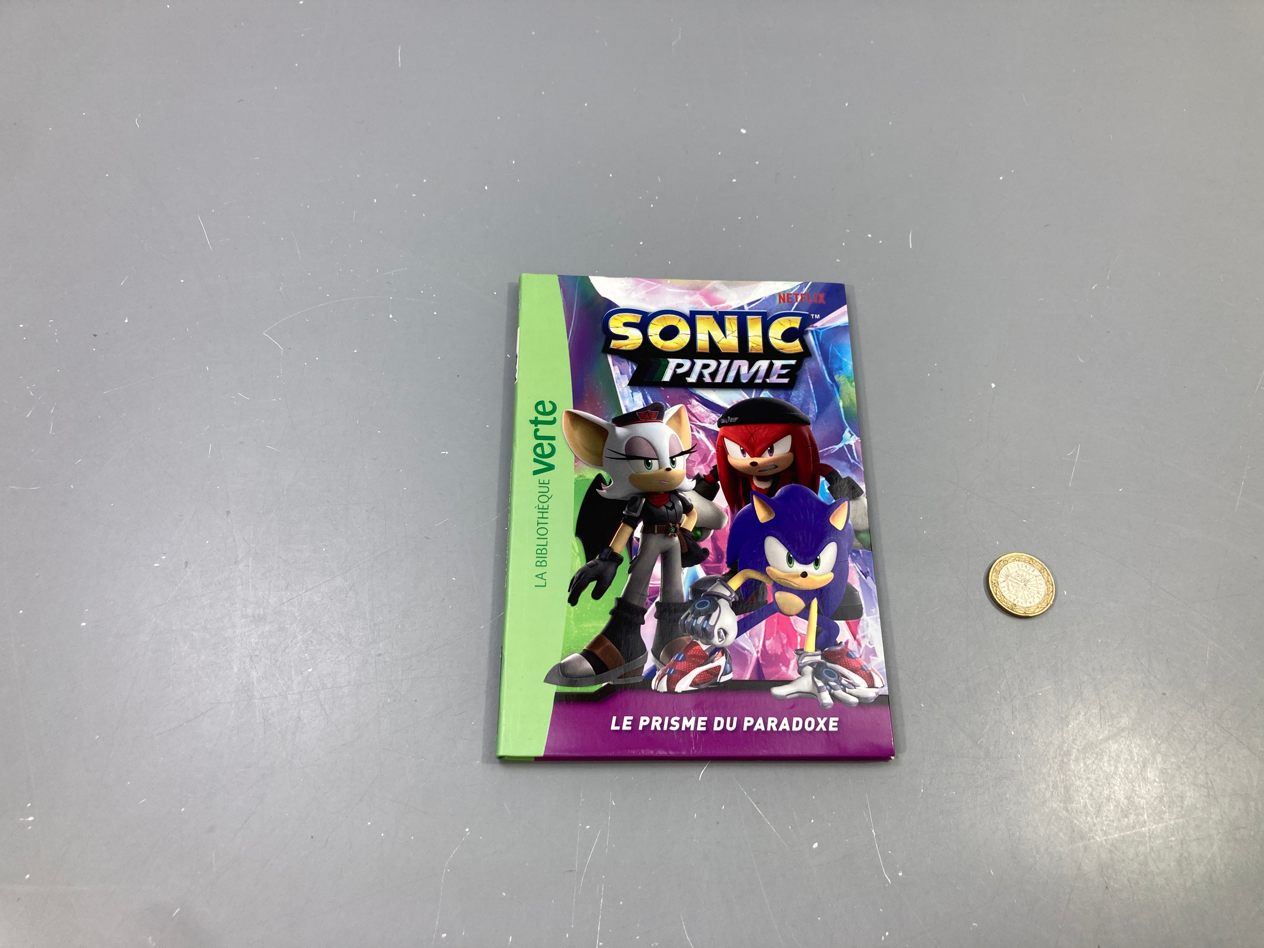 Sonic Prime, Le pris.me du paradoxe, Bibliothèque verte