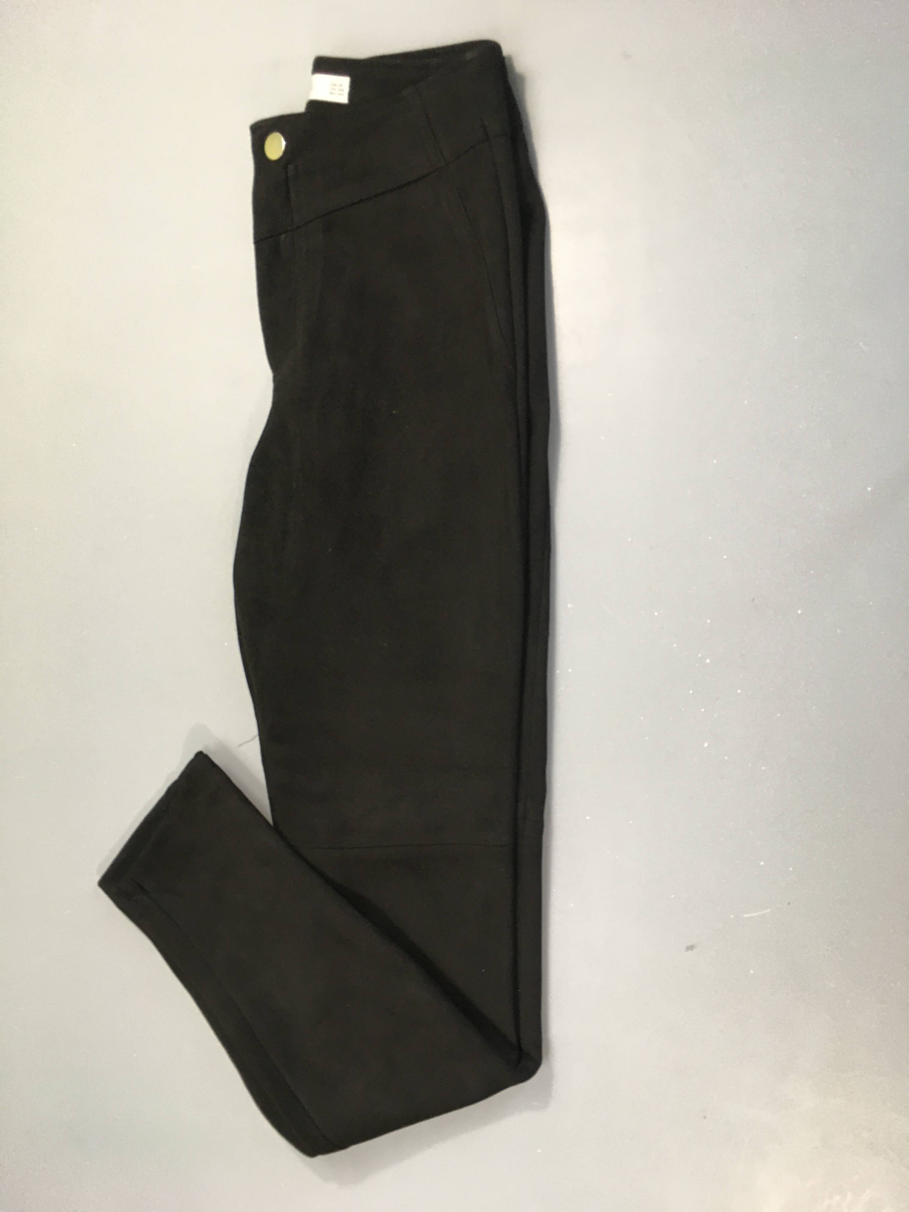 Pantalon daim noir