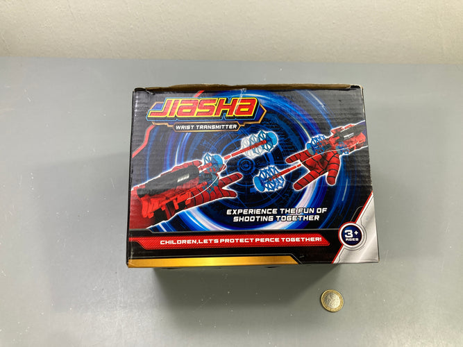 Gant lance-projectiles araignée rouge, en boîte, 3+, Jiasha, moins cher chez Petit Kiwi