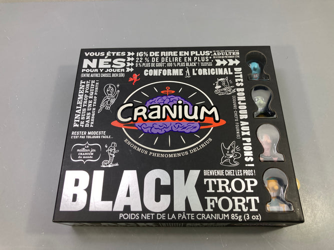 Jeu Cranium Black Trop Fort, pour adultes, moins cher chez Petit Kiwi
