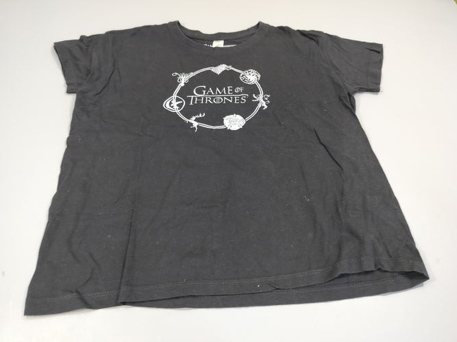 T-shirt m.c noir "Game of Thrones", moins cher chez Petit Kiwi