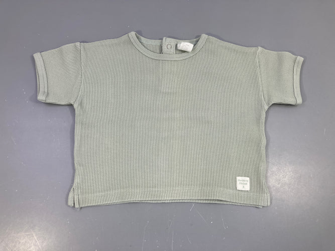T-shirt m.c oversize texturé menthe, moins cher chez Petit Kiwi
