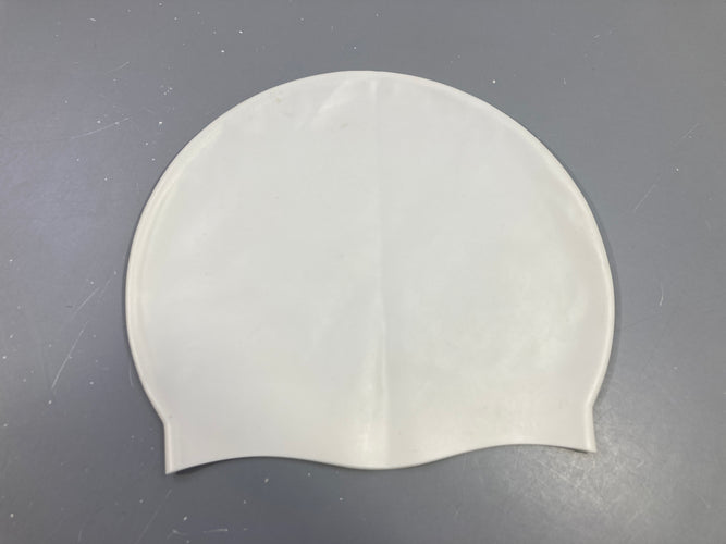 Bonnet de bain blanc, moins cher chez Petit Kiwi