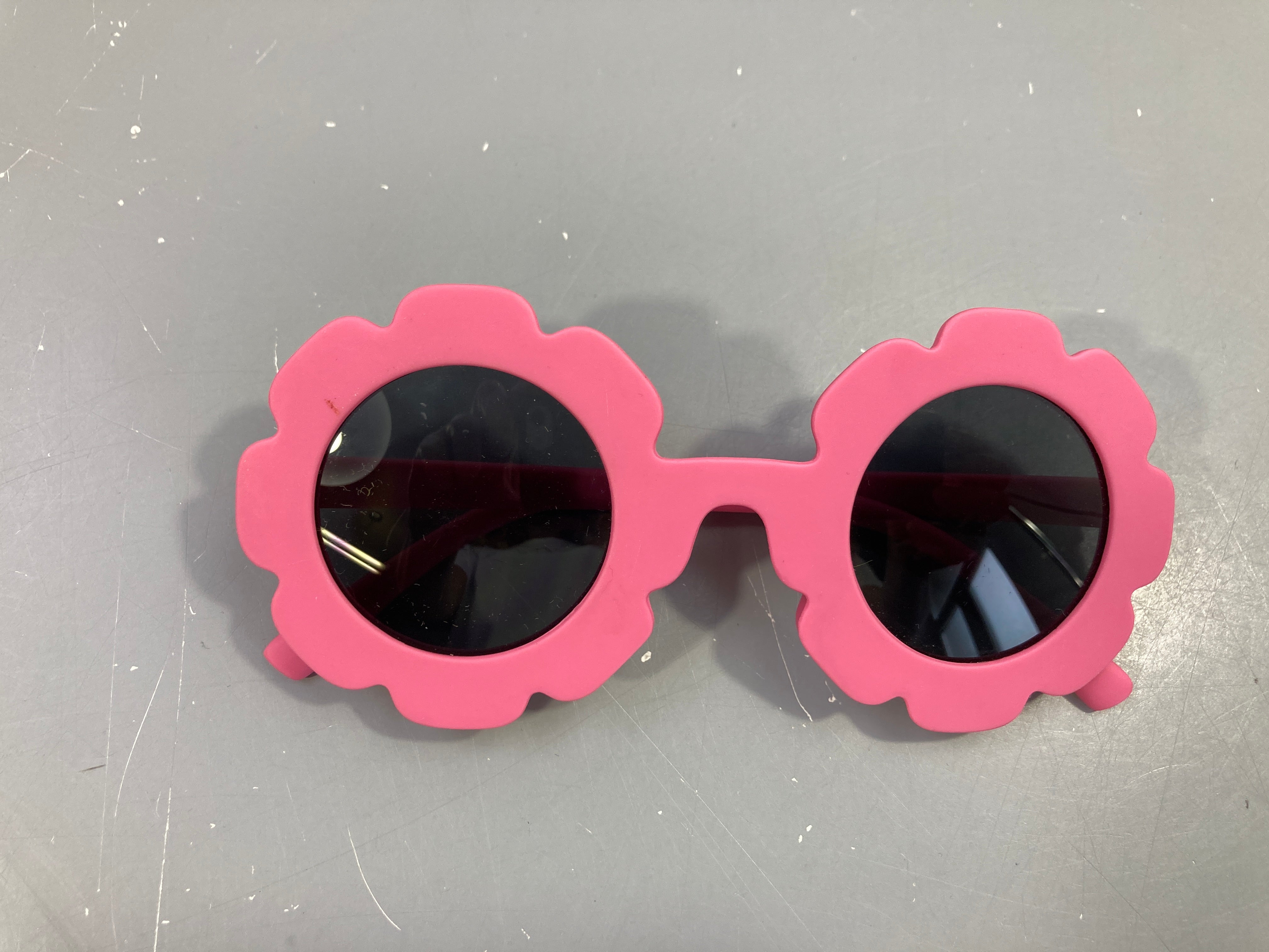 Lunettes de soleil rose fleur, catégorie 3