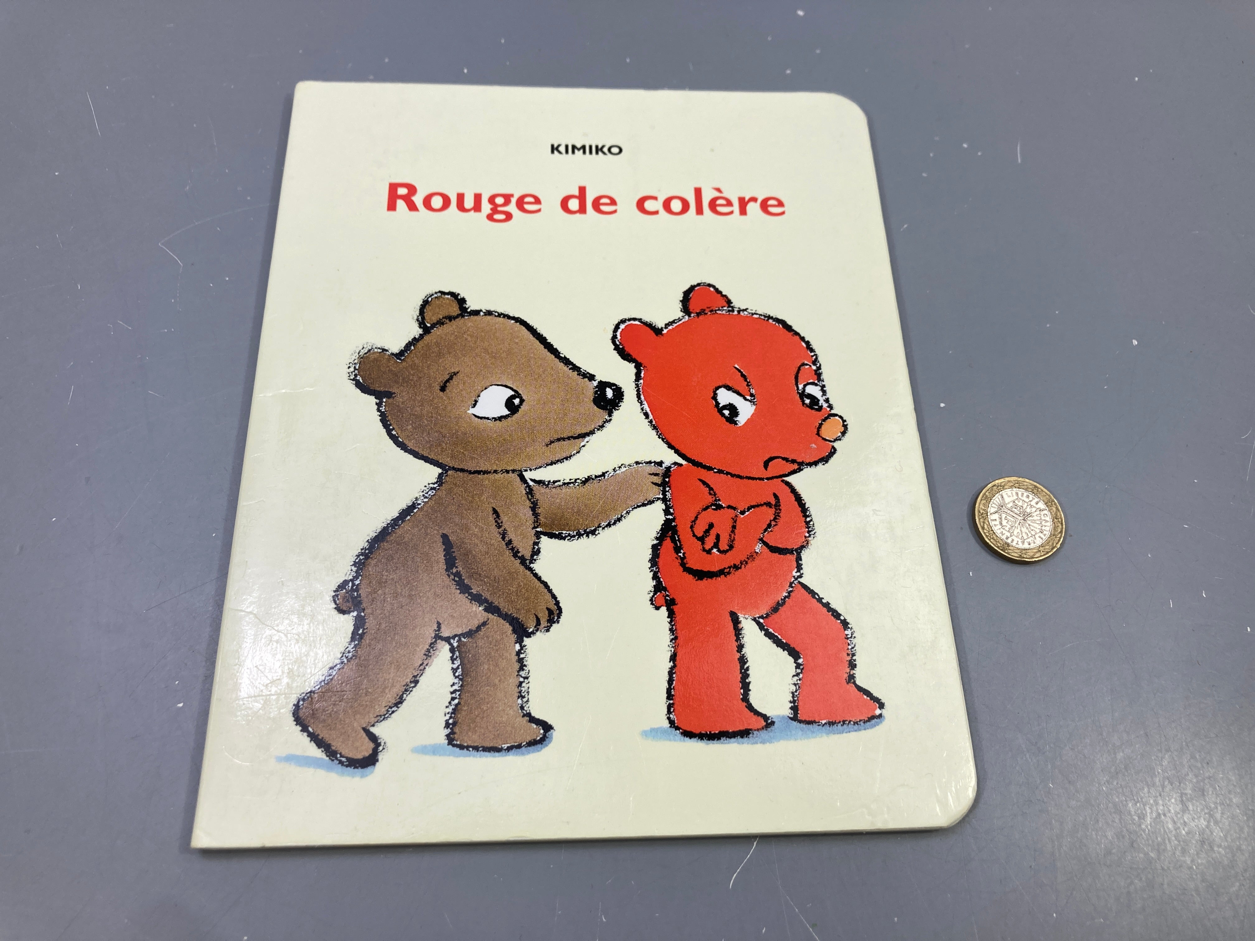 Rouge de colère, Kimiko, carton