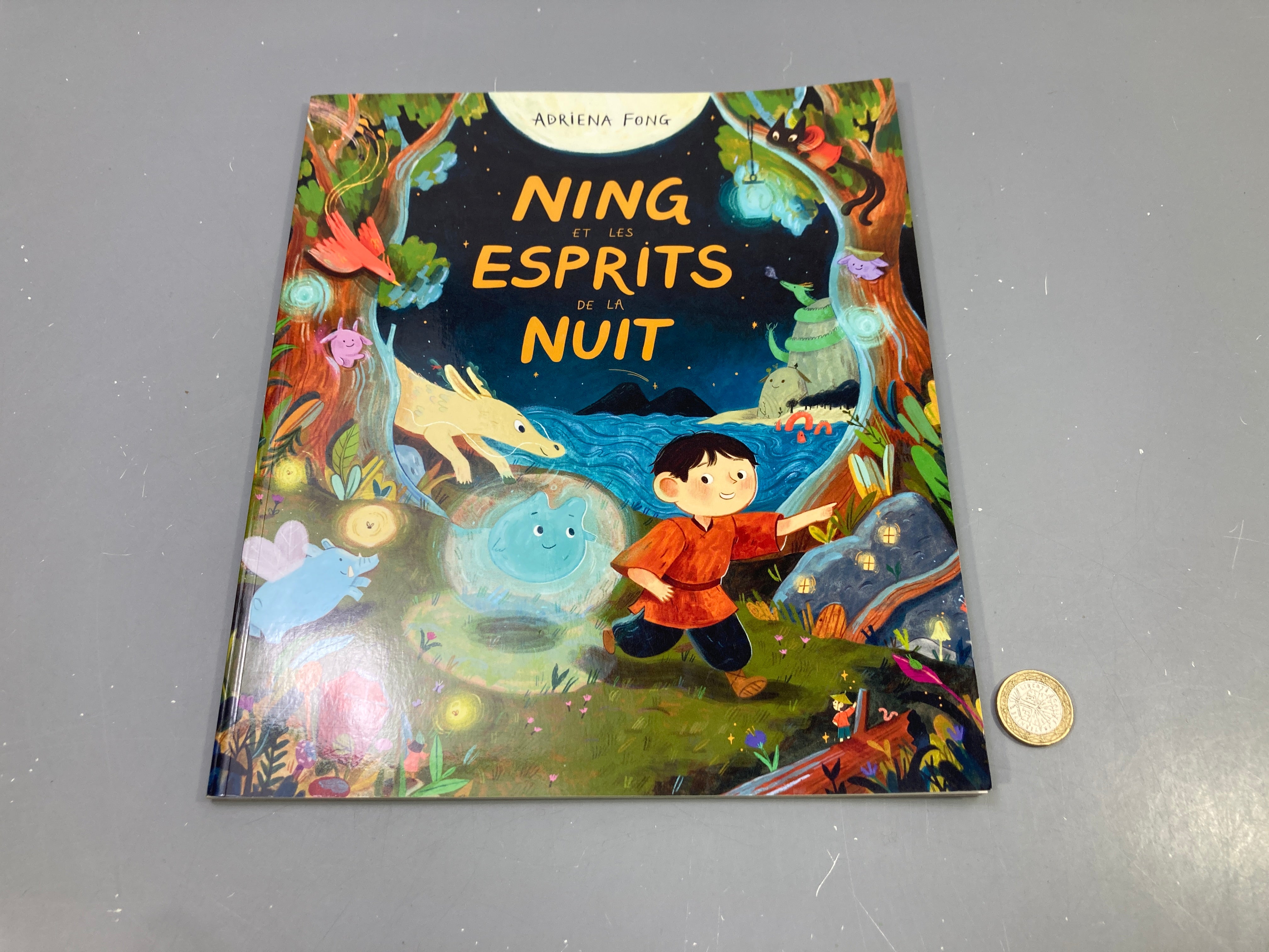 Ning et les esprits de la nuit, Adriena Fong, souple