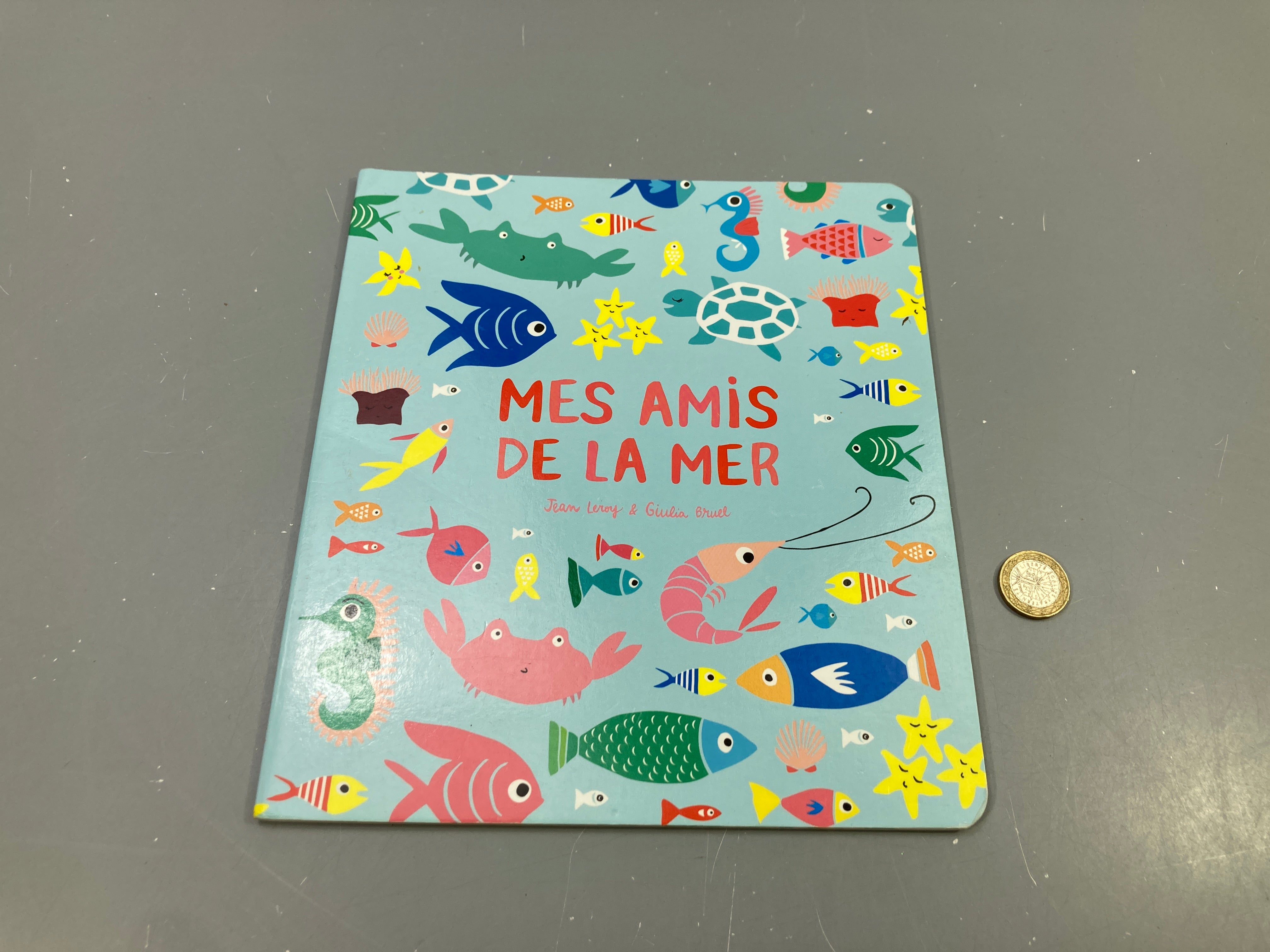 Mes amis de la mer, Jean Leroy, Giulia Bruel, carton