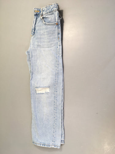 Jeans large clair, moins cher chez Petit Kiwi