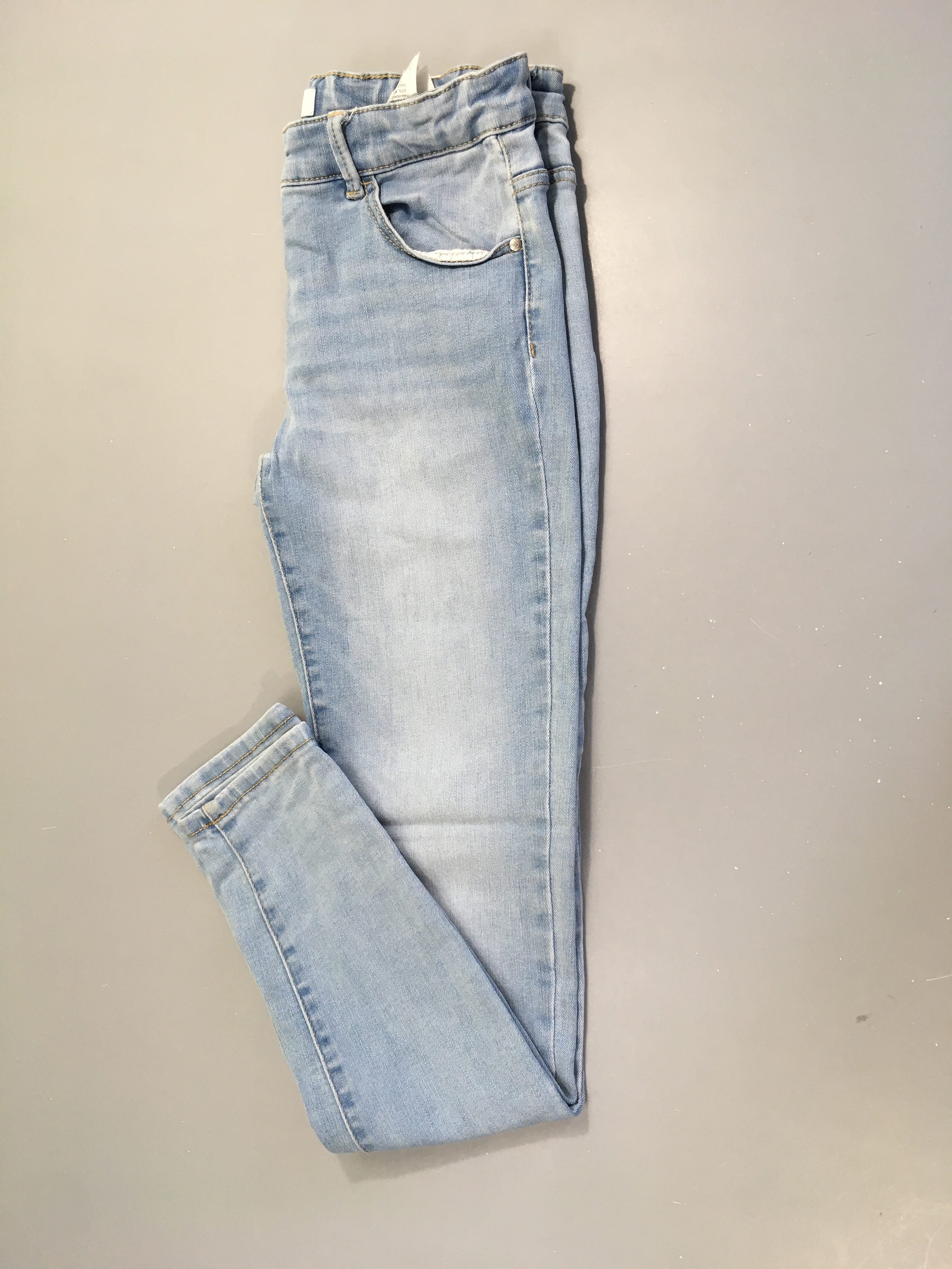 Pantalon denim clair Marie, Skinny Fit