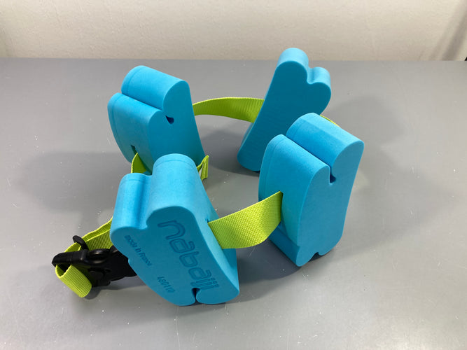 Ceinture de natation Nabaiji bleu, moins cher chez Petit Kiwi