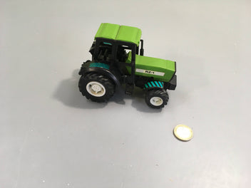 Tracteur vert à friction Vintage