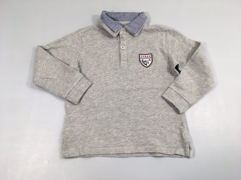 Polo jersey ml gris URobean