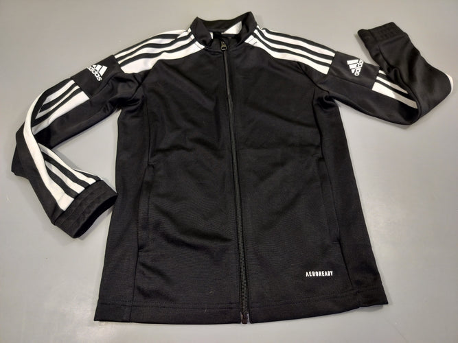 Survêtement de sport zippé  noir et blanc "Adidas", moins cher chez Petit Kiwi