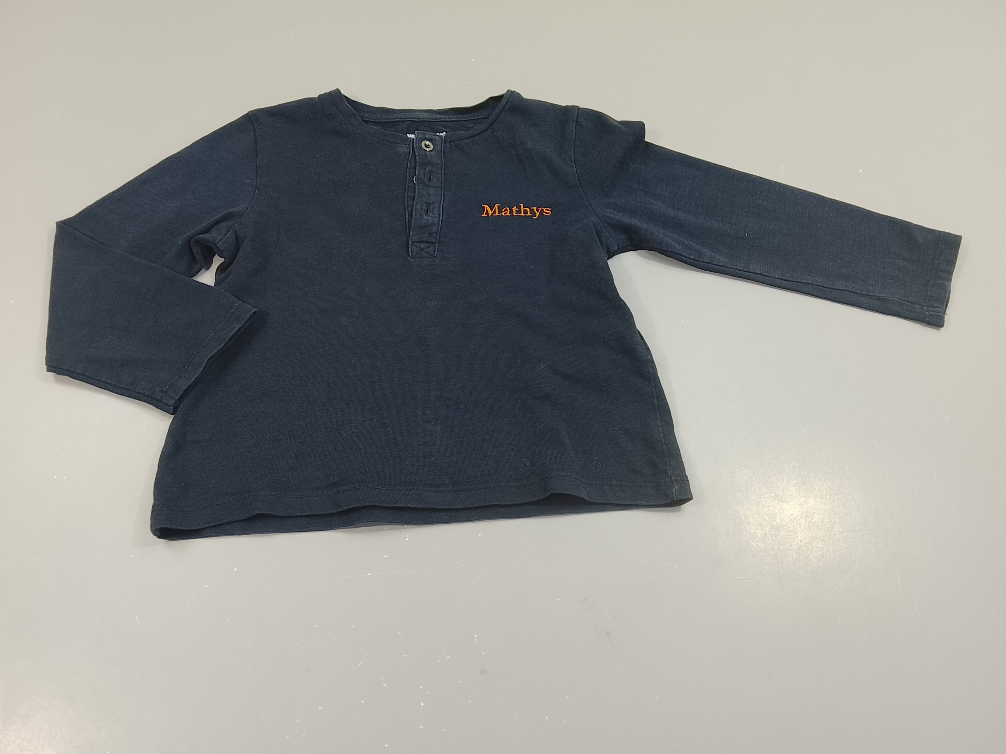 T-shirt m.l bleu marine 