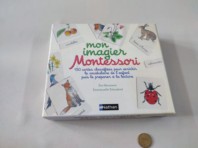 Mon imagier Montessori 150 cartes - Complet, moins cher chez Petit Kiwi