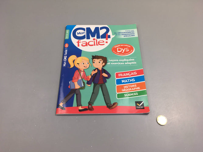 Mon CM2 facile! Adapté aux enfants DYS 10-11A, moins cher chez Petit Kiwi