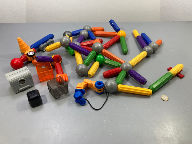 Smartmax + Quelques Magnetic Construction Toy Stick-O Construction Set for Children Aged 3+,, moins cher chez Petit Kiwi