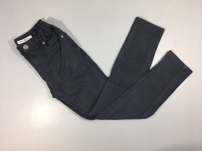 Pantalon bleu foncé, moins cher chez Petit Kiwi