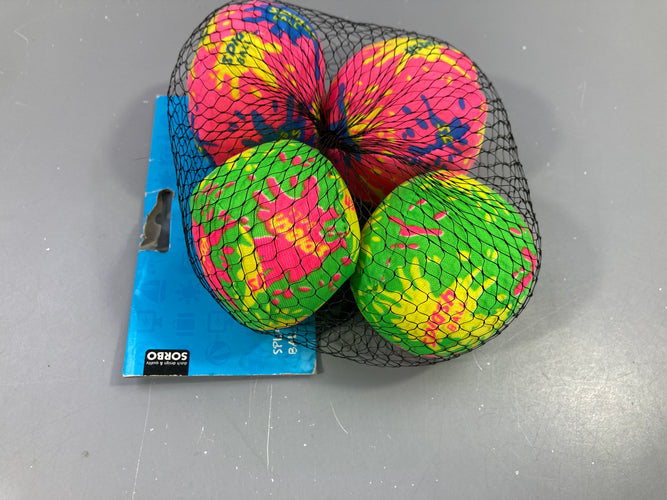 Neuf- 4 Splash Ball, moins cher chez Petit Kiwi