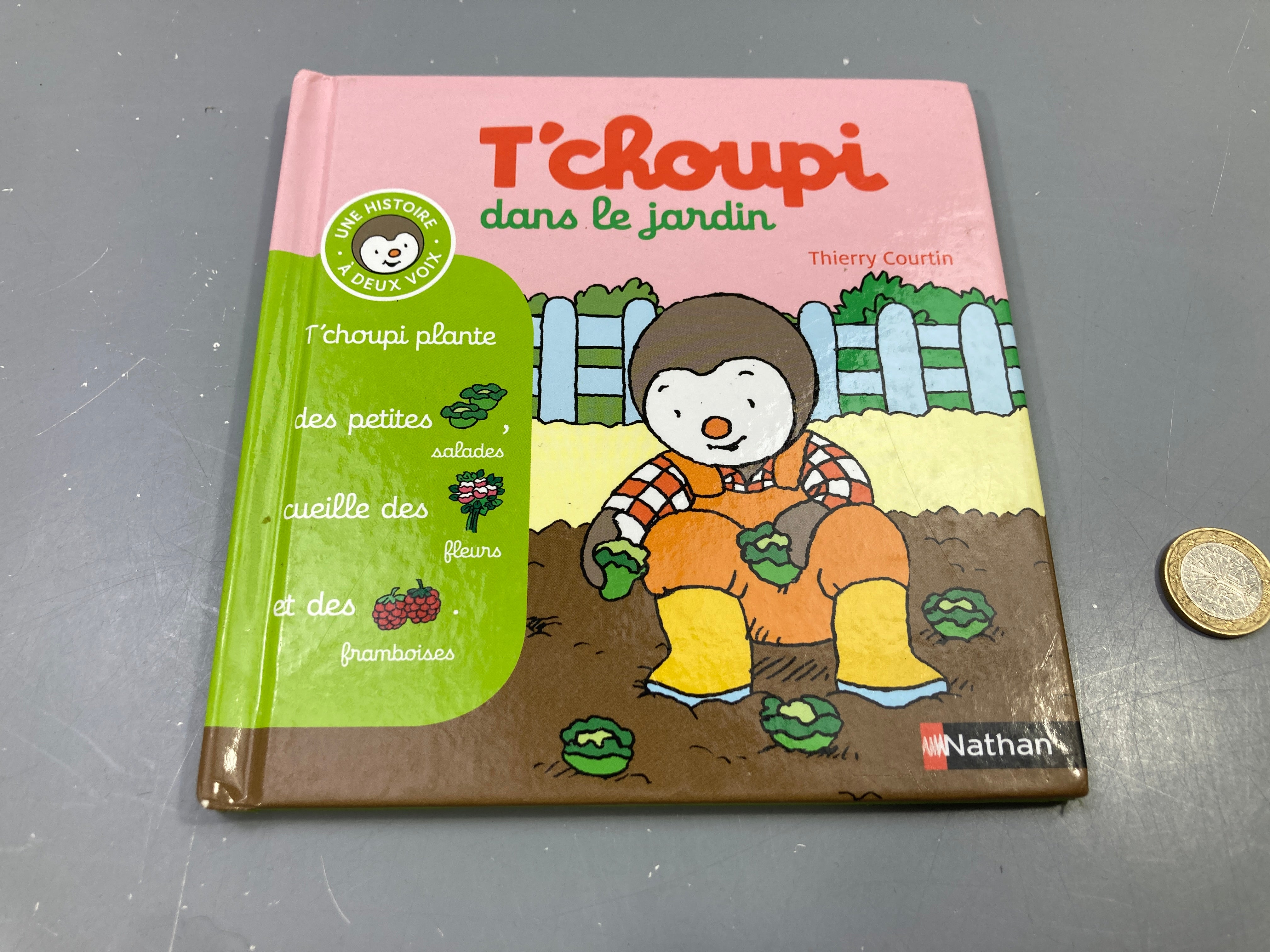 T'choupi dans le jardin, histoire à deux voix, Thierrayé Courtin