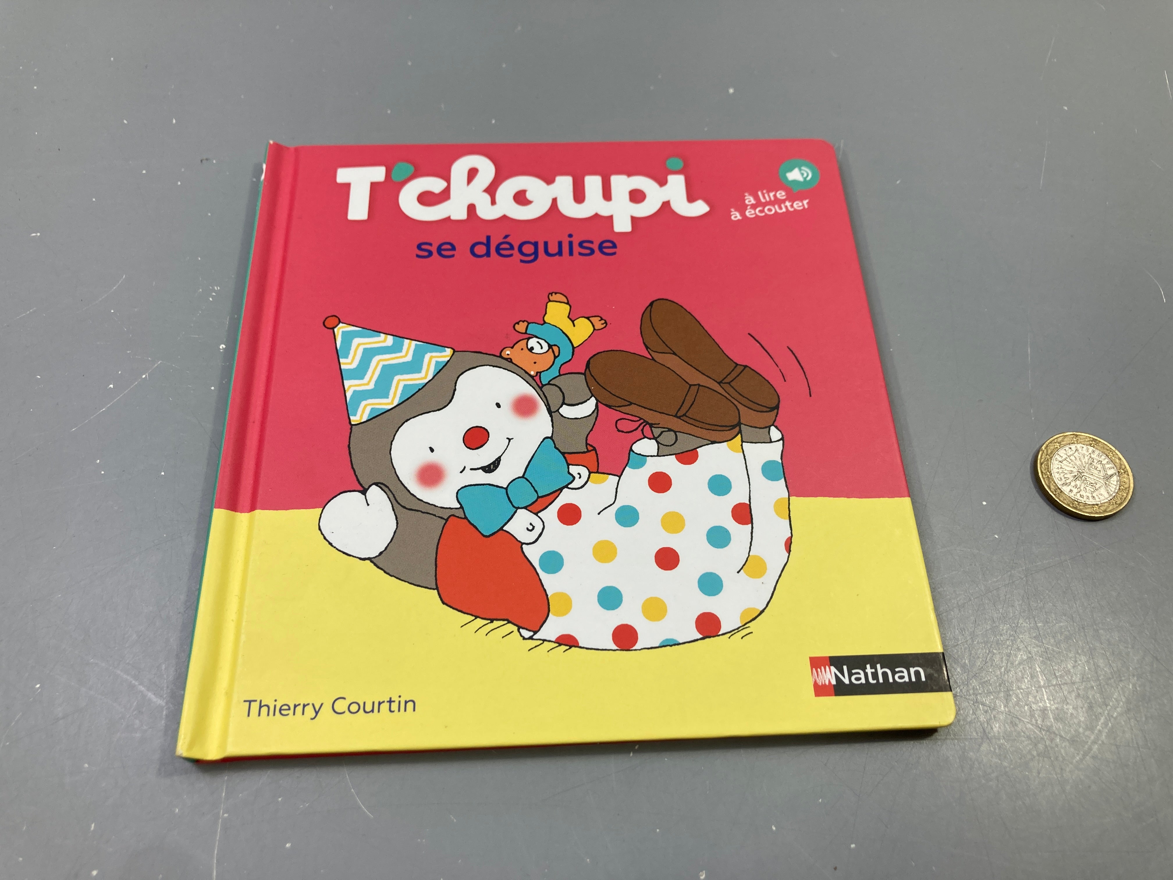 T'choupi se déguise, à lire à écouter, Thierry Courtin