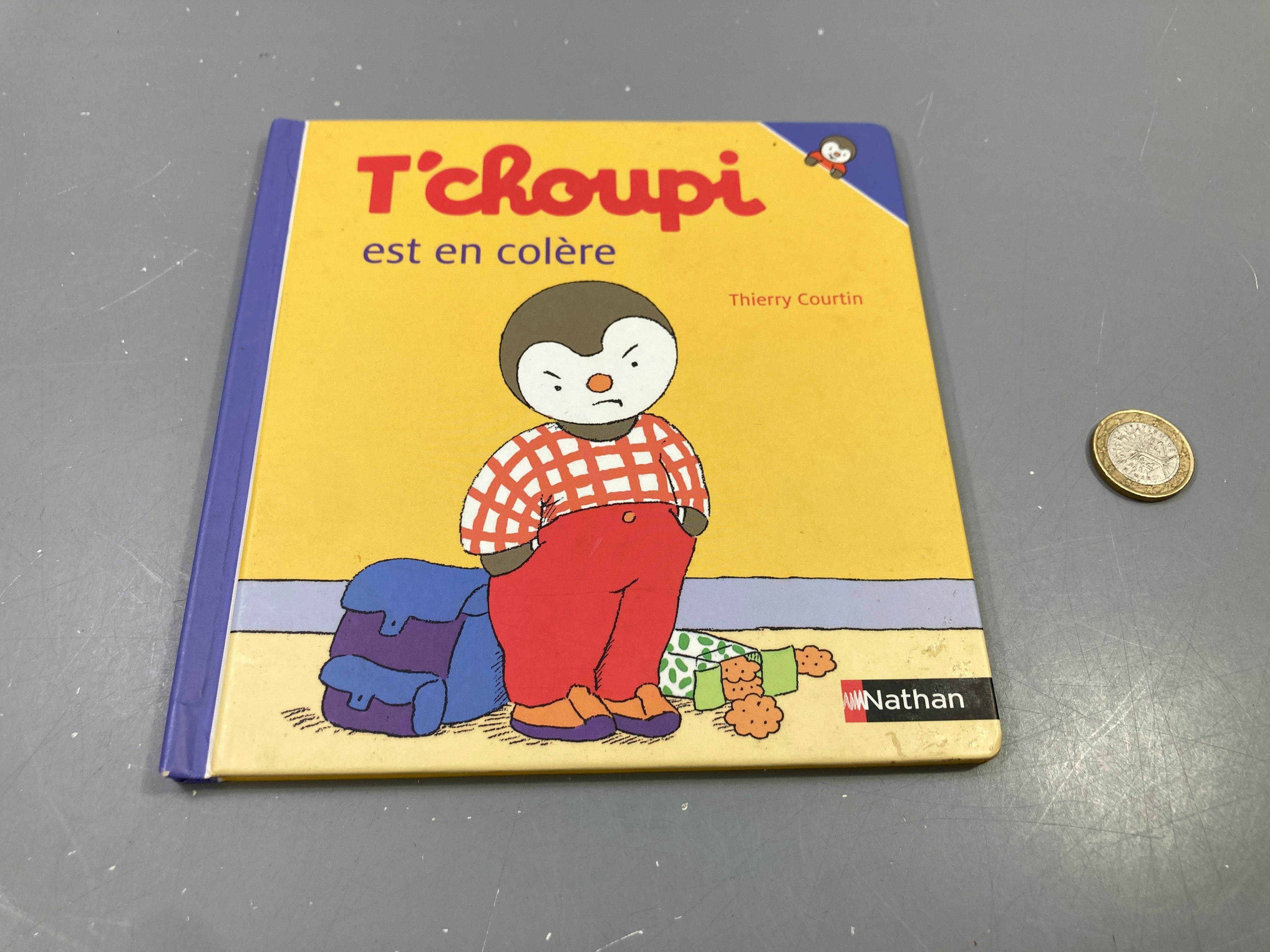 T'choupi est en colère, Thierry Courtin