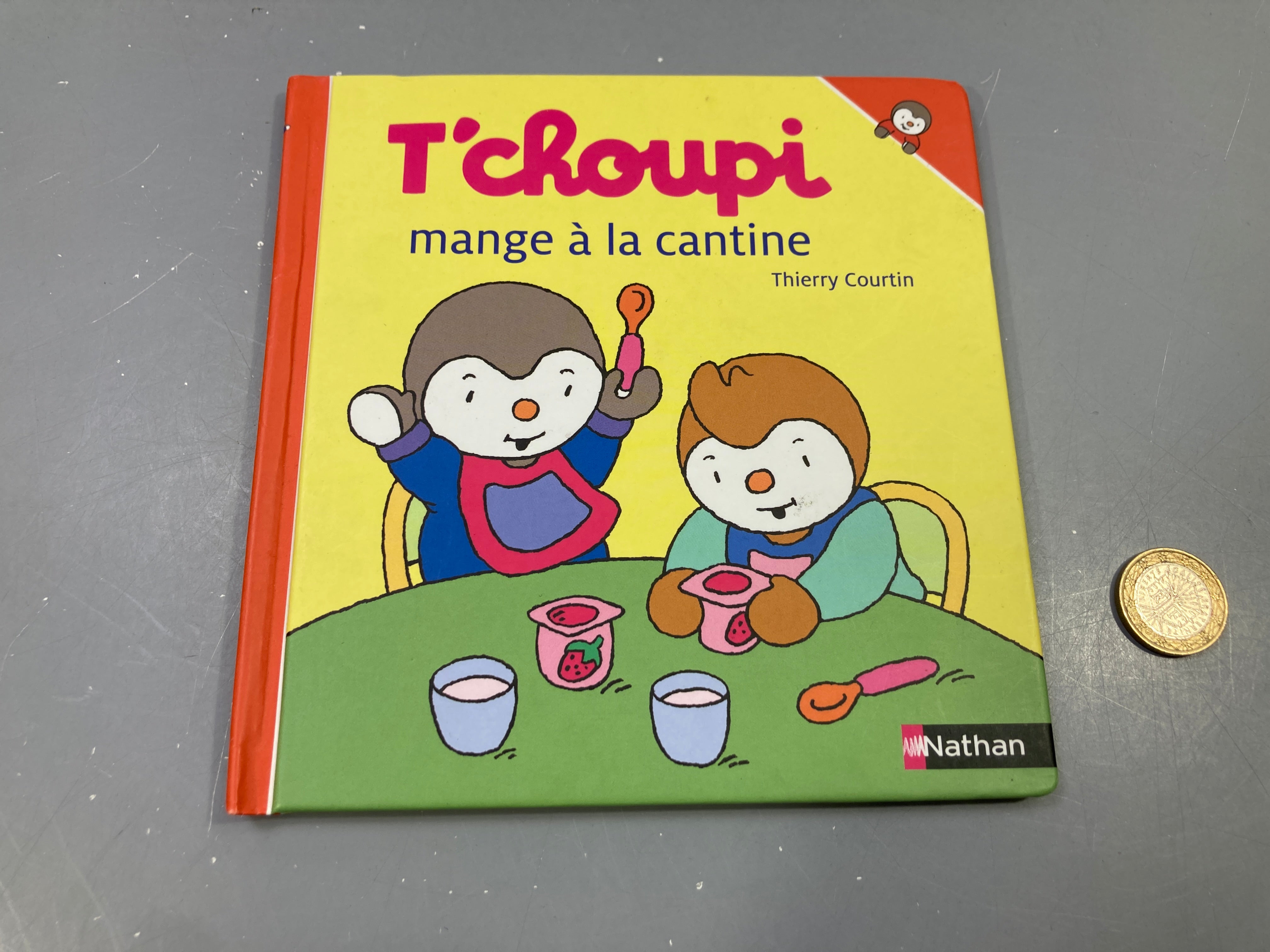 T'choupi mange à la cantine, Thierry Courtin