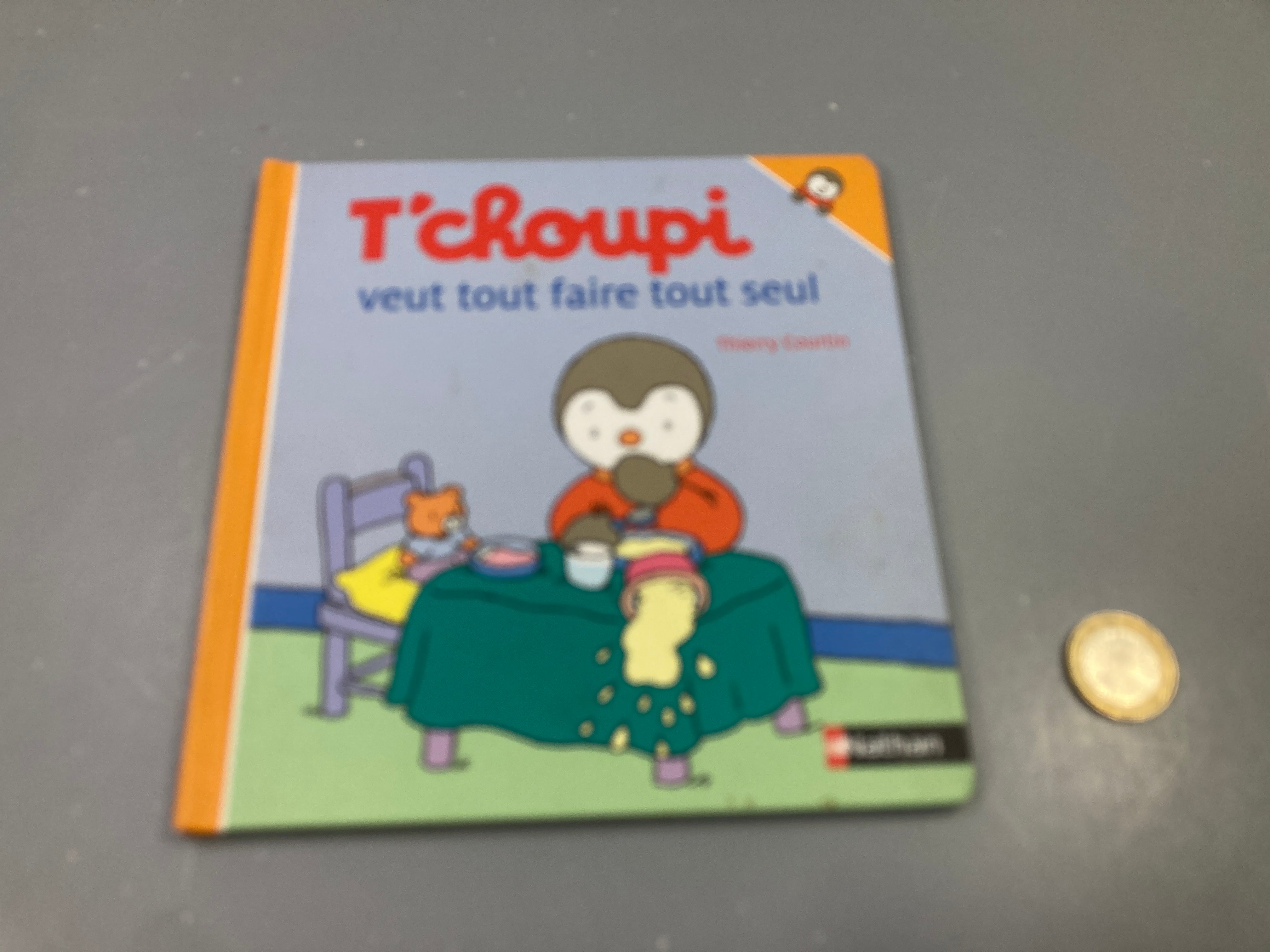 T'choupi veut tout faire tout seul, Thierry Courtin