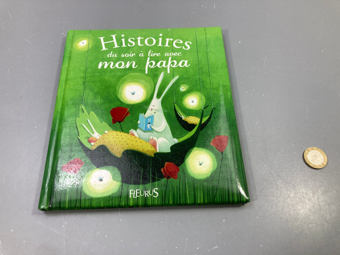 Histoires du soir à lire avec mon papa, Fleurus, moins cher chez Petit Kiwi