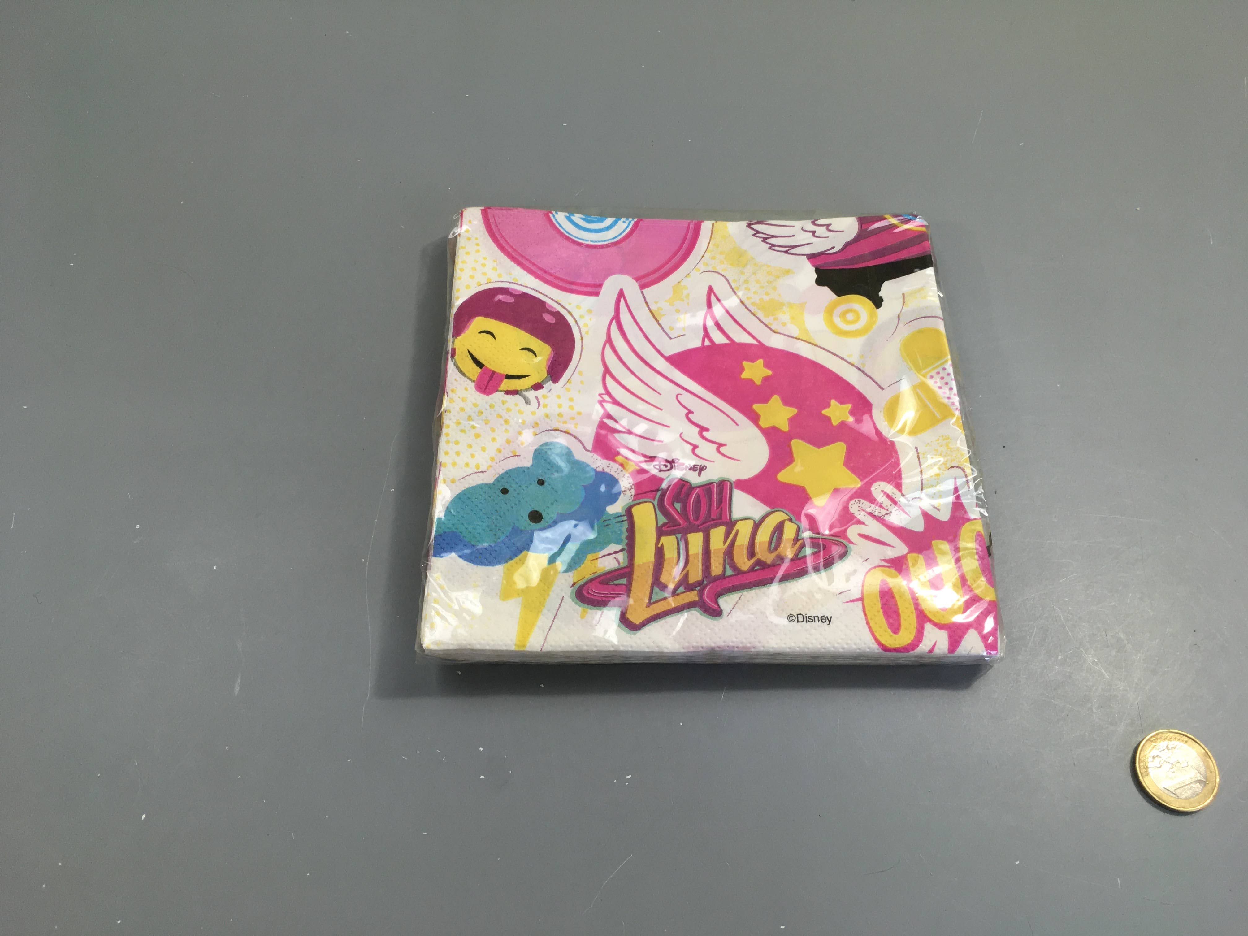 Neuf-20 Serviettes Soy Luna