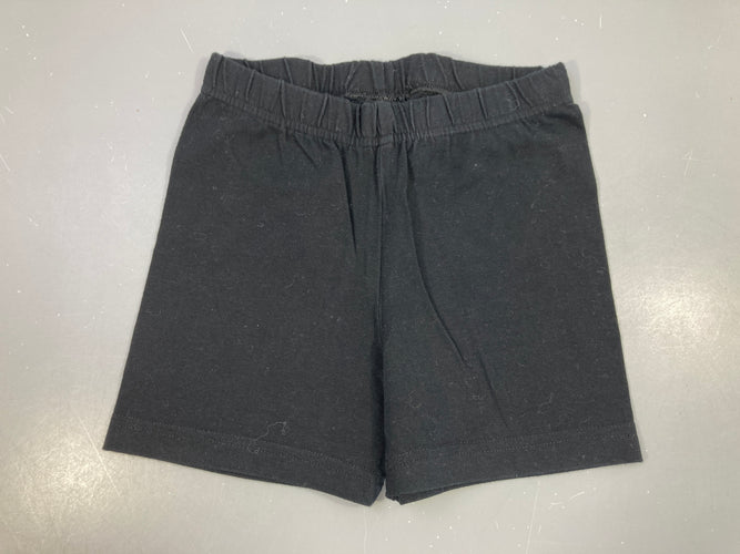 Short molleton noir, moins cher chez Petit Kiwi