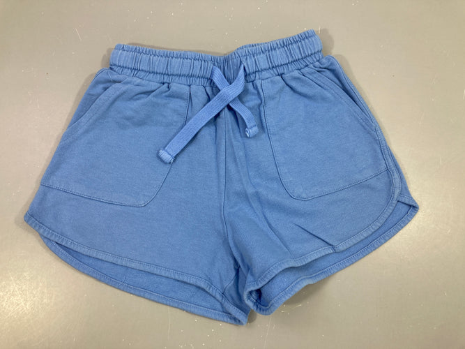 Short molleton bleu, moins cher chez Petit Kiwi