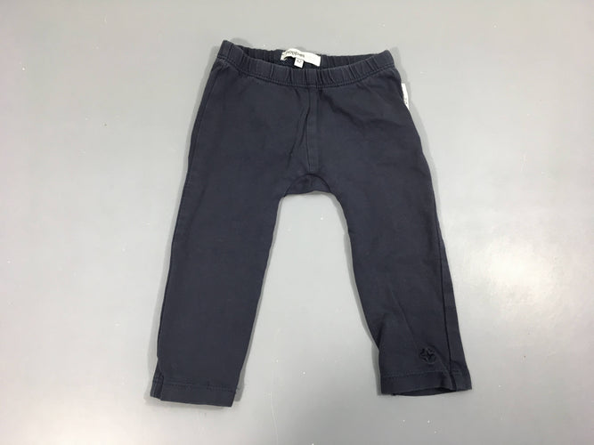Legging bleu foncé, moins cher chez Petit Kiwi