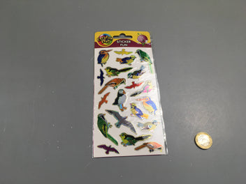 Neuf-Sticker Fun-Oiseaux