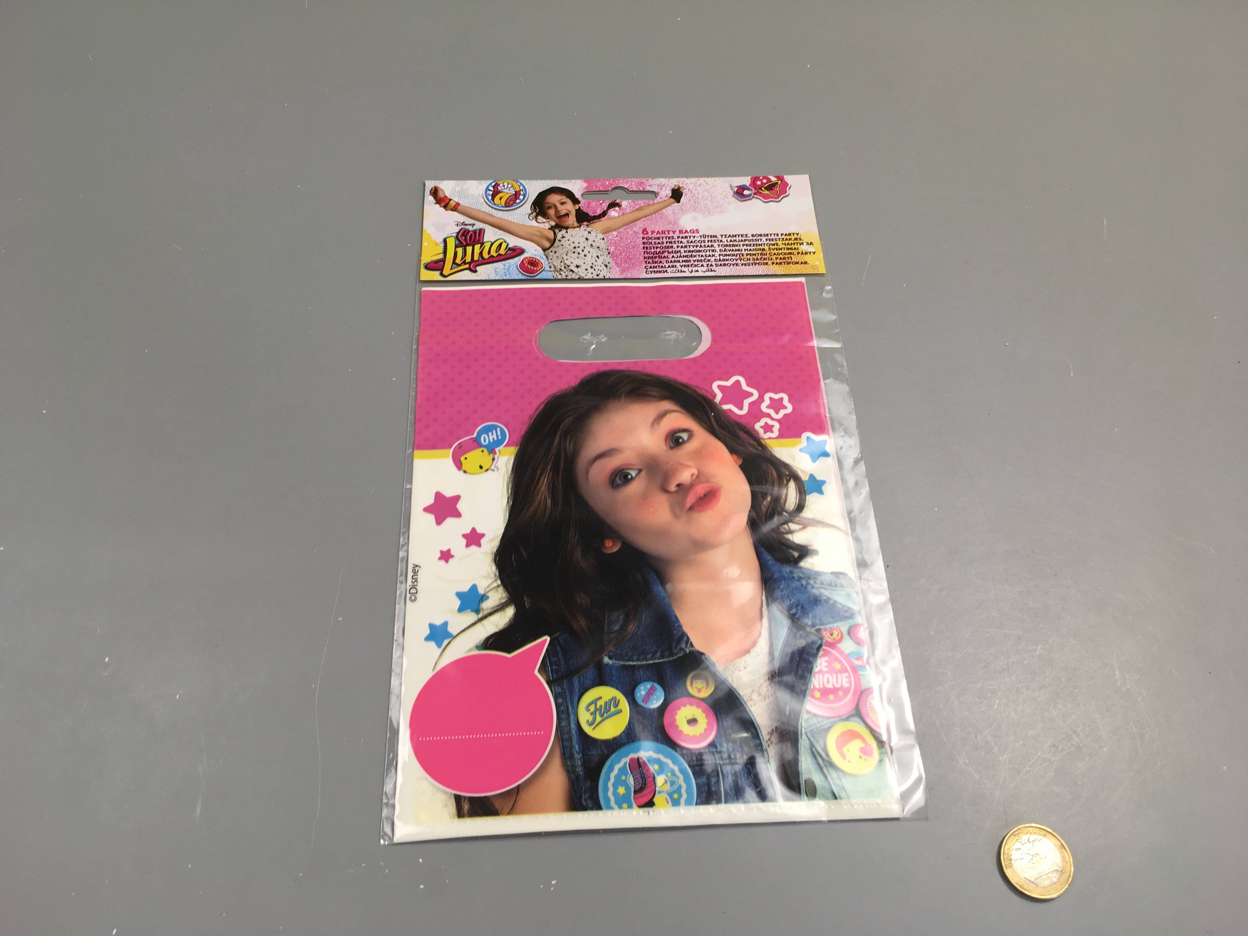 Neuf- 6 Pochettes 16-22cm Soy Luna