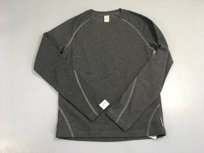 T-shirt m.l gris foncé de ski, moins cher chez Petit Kiwi