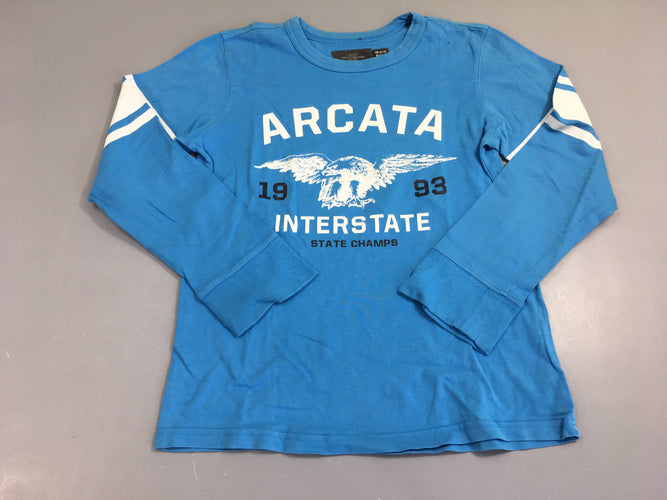 T-shirt m.l bleu Arcata, moins cher chez Petit Kiwi