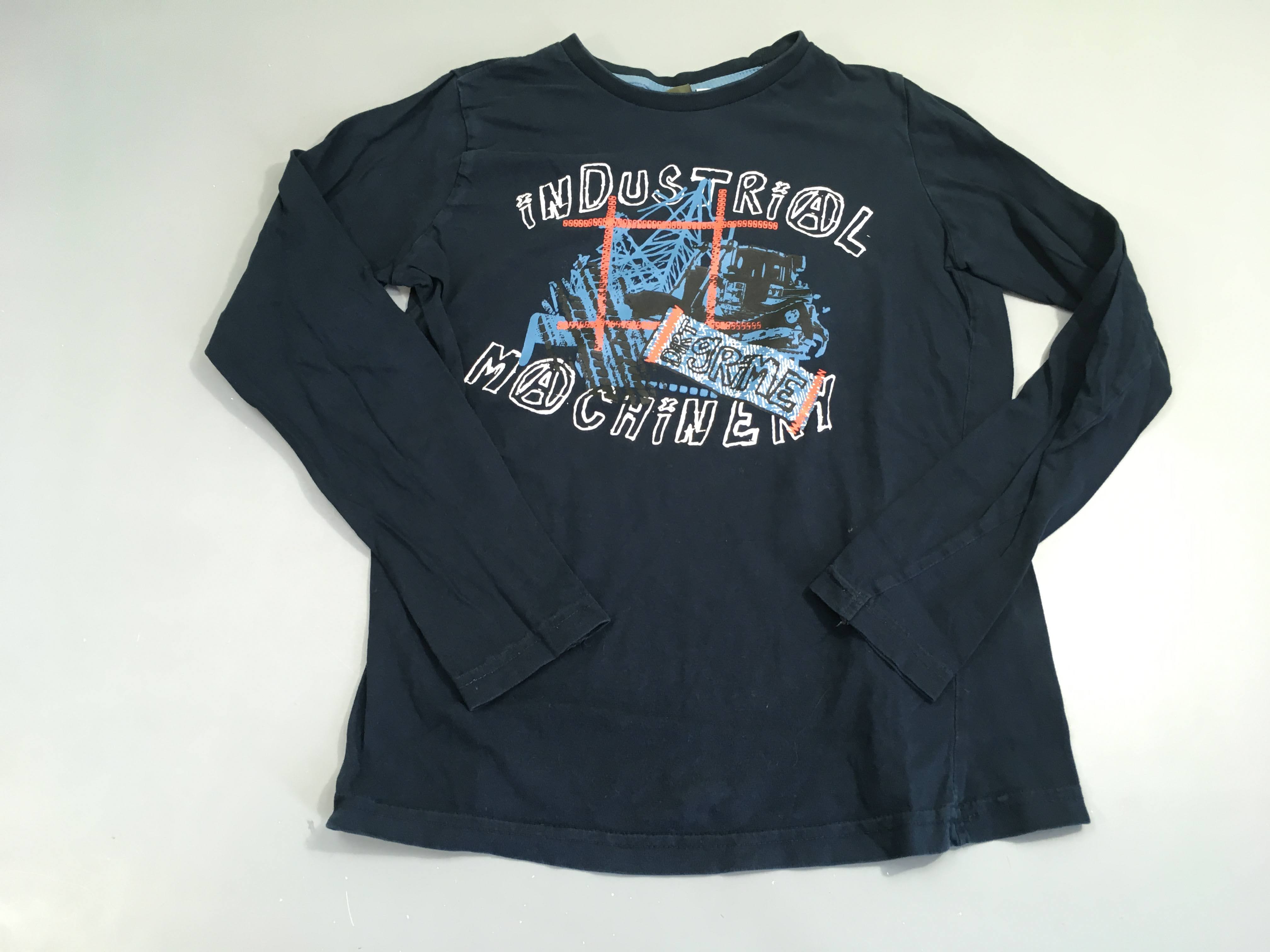 T-shirt m.l bleu foncé Industrial