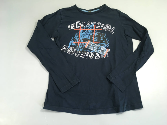 T-shirt m.l bleu foncé Industrial, moins cher chez Petit Kiwi