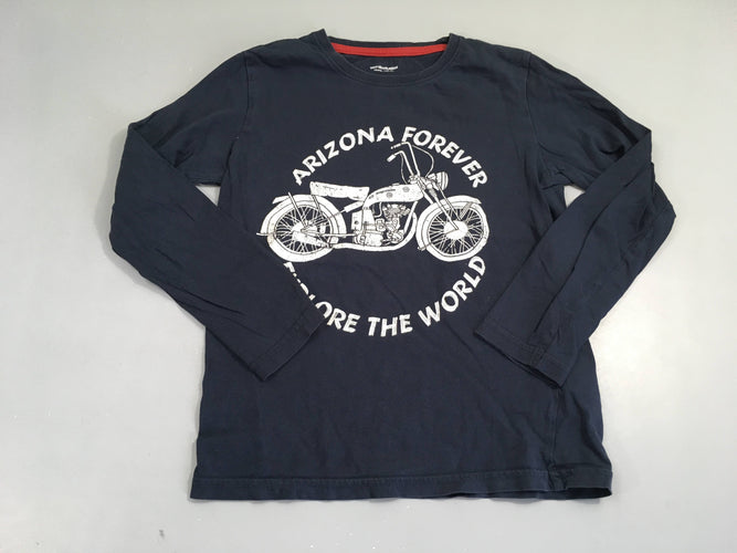 T-shirt m.l bleu foncé Moto, moins cher chez Petit Kiwi