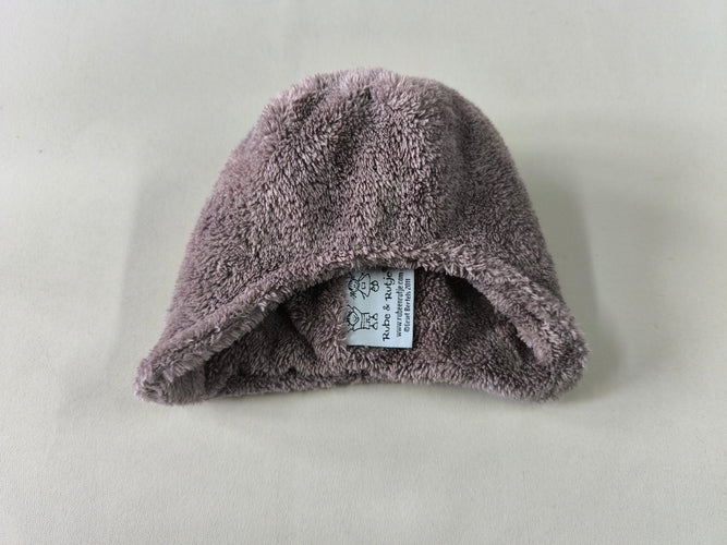 Bonnet velours brun, Rube & Rutje, moins cher chez Petit Kiwi